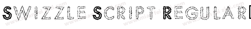 Swizzle Script Regular字体转换